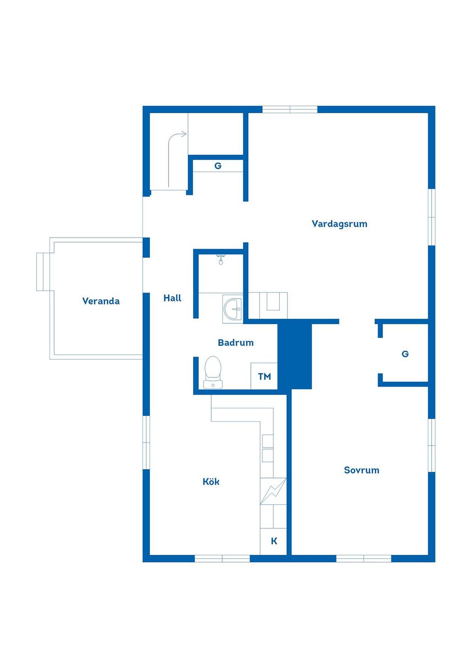 Villa, Vi 291, Trönö, Söderhamn