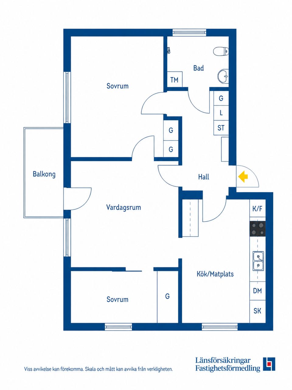 Bostadsrätt, Svartågatan 43, Bagarmossen, Stockholm