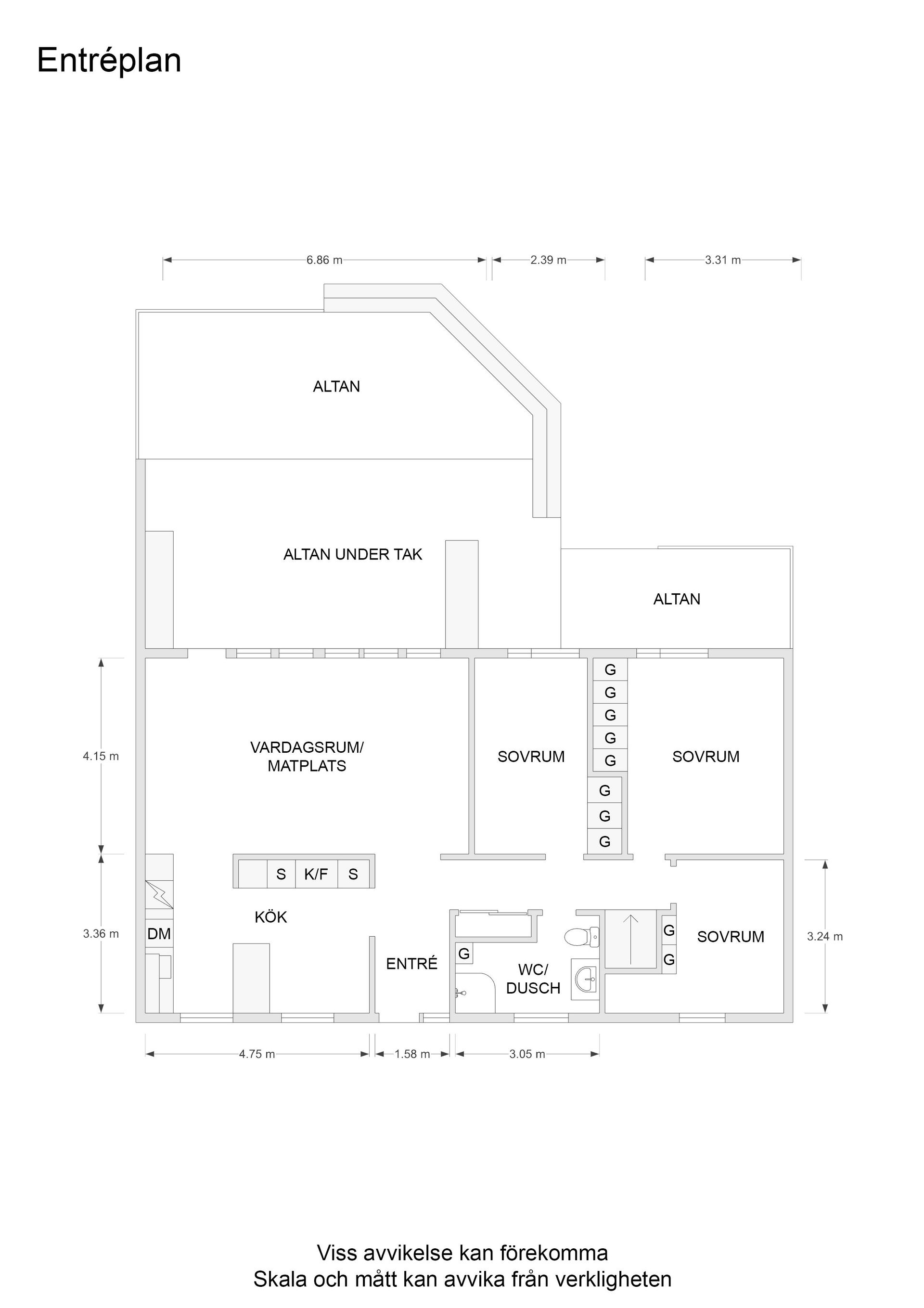 Villa, Johan Bergströms väg 8, Rappestad, Linköping