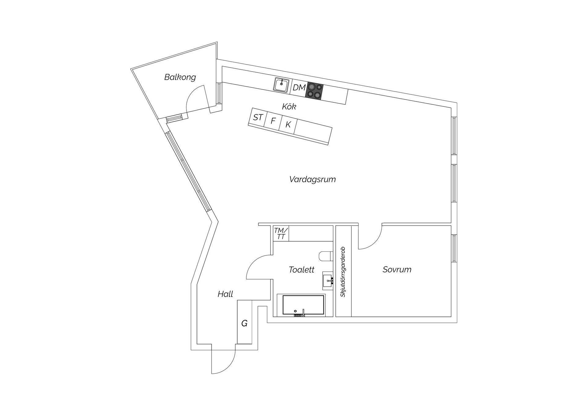 Bostadsrätt, Packhusplatsen 4B, Inom Vallgraven, Göteborg