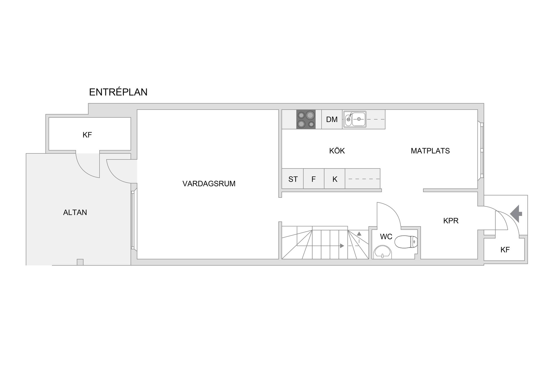 Bostadsrätt, Radhus, Forellgränd 50, Viksjö Hummelmora, Järfälla
