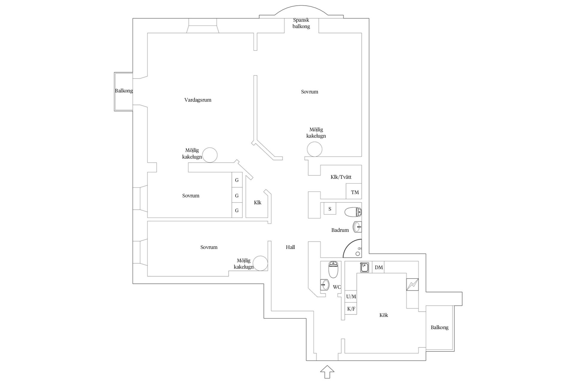 Bostadsrätt, Sankt Eriksgatan 40, Kungsholmen - Fridhemsplan, Stockholm