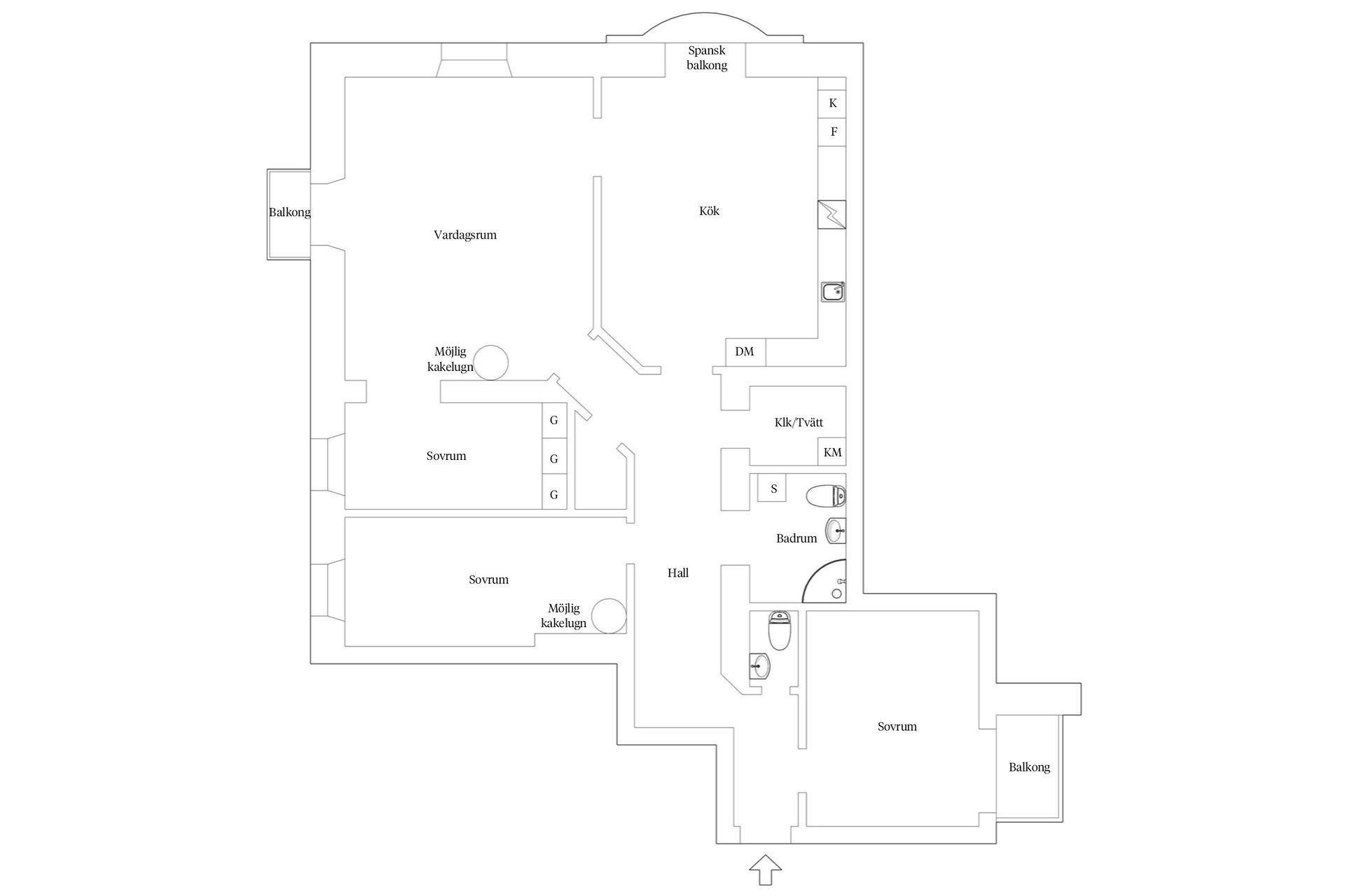 Bostadsrätt, Sankt Eriksgatan 40, Kungsholmen - Fridhemsplan, Stockholm
