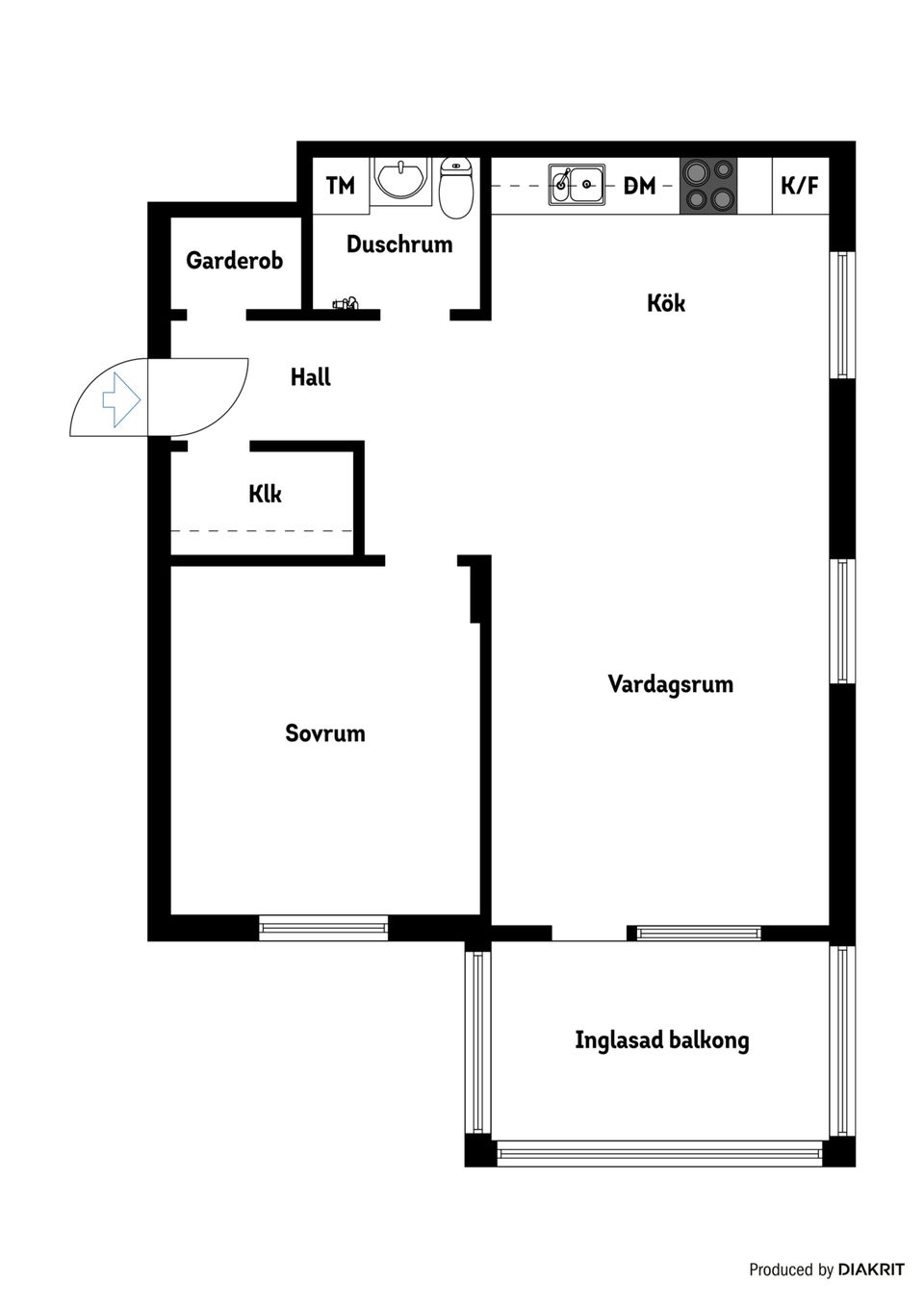 Bostadsrätt, Tellusvägen 3, Stenkulla, Nyköping