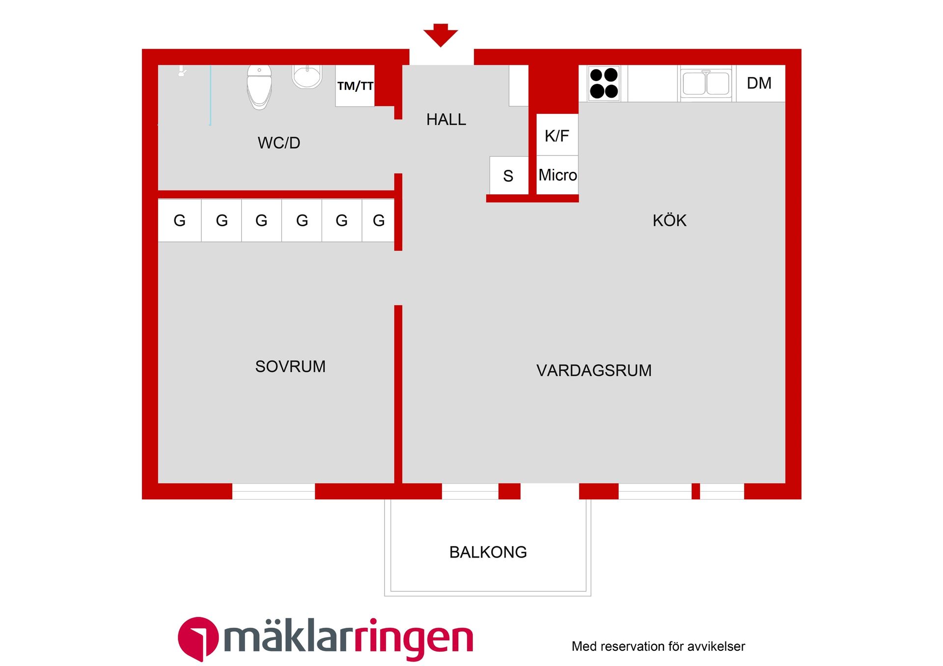 Bostadsrätt, Multrågatan 11, 4 tr, Vällingby Råcksta, Stockholm