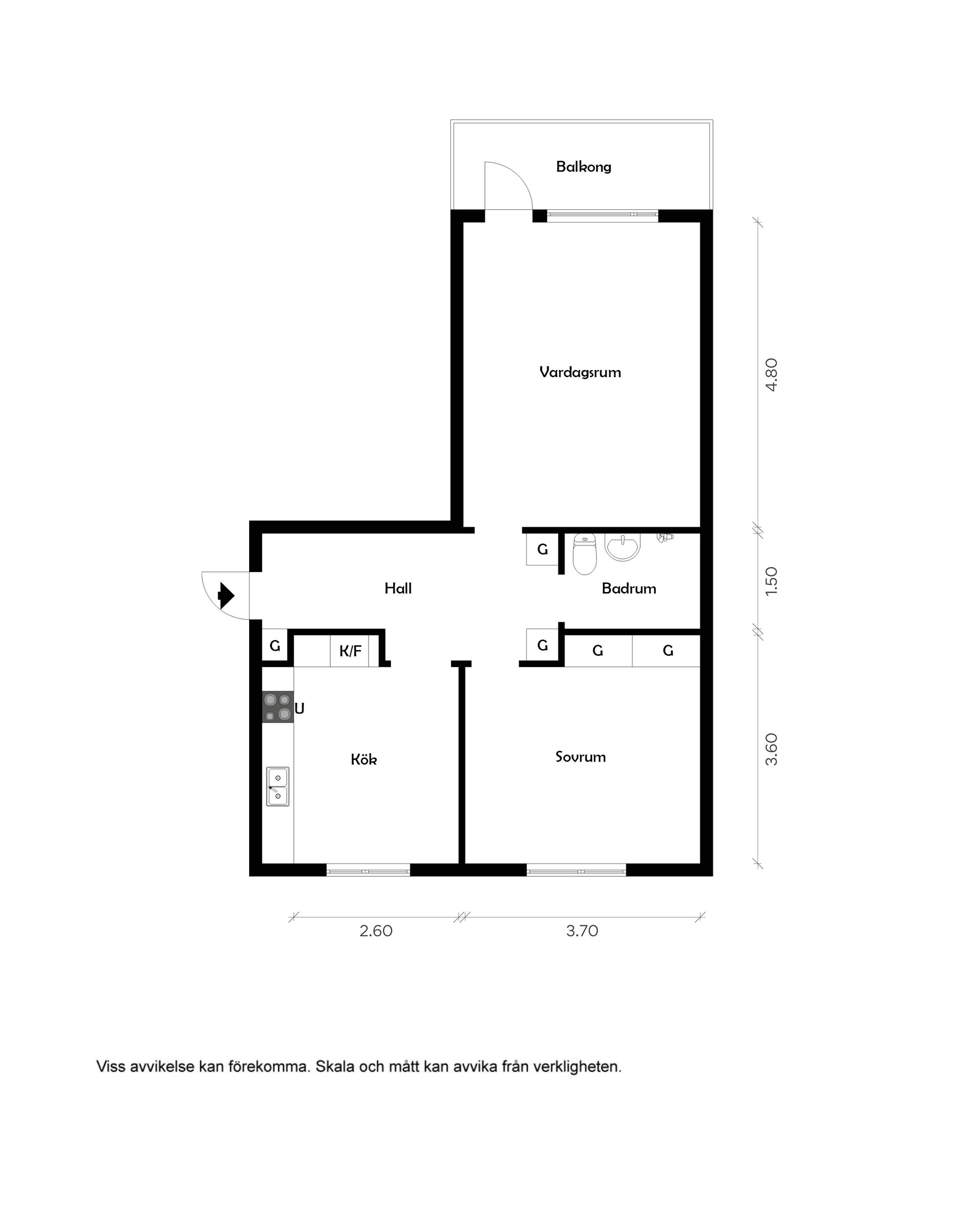 Bostadsrätt, Trinnöjegatan 27 A Lgh, Ranten, Falköping