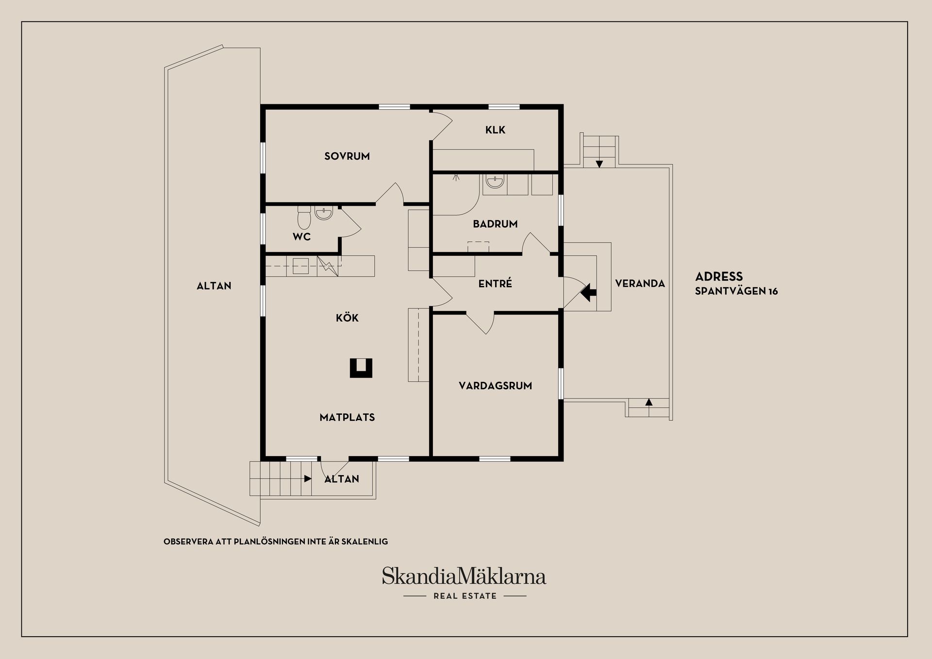 Villa, Spantvägen 16, Skeppsvik, Nyköping