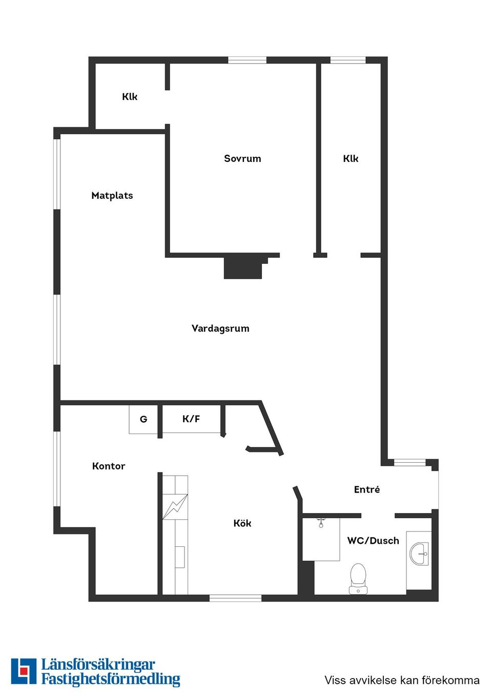 Bostadsrätt, Residensgränd 27C, Östersund Centrum, Östersund