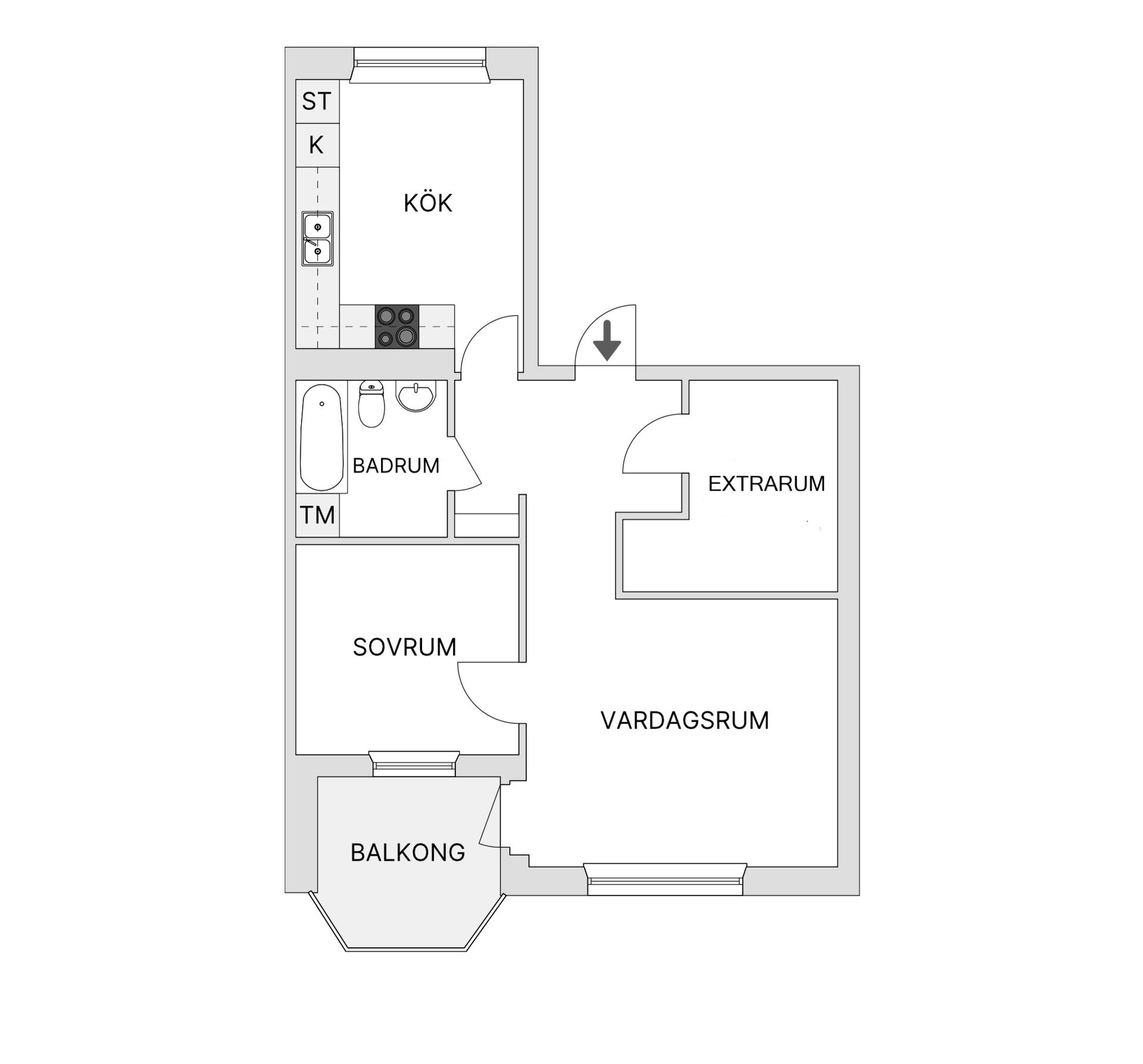 Bostadsrätt, Färgargårdstorget 10, Södermalm - Sofia, Stockholm