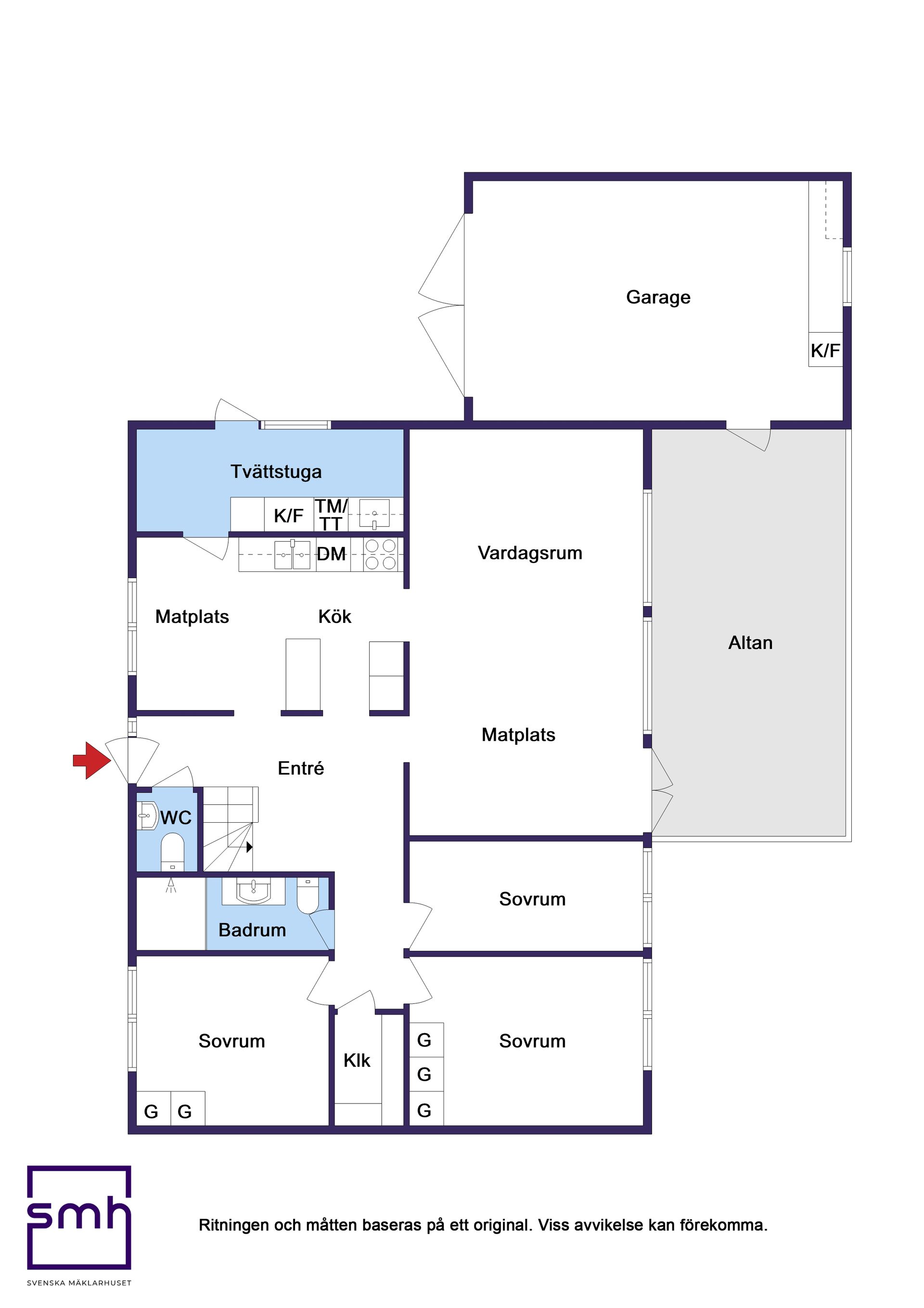 Villa, Lerkärlsvägen 31, Vä/Öllsjö, Kristianstad
