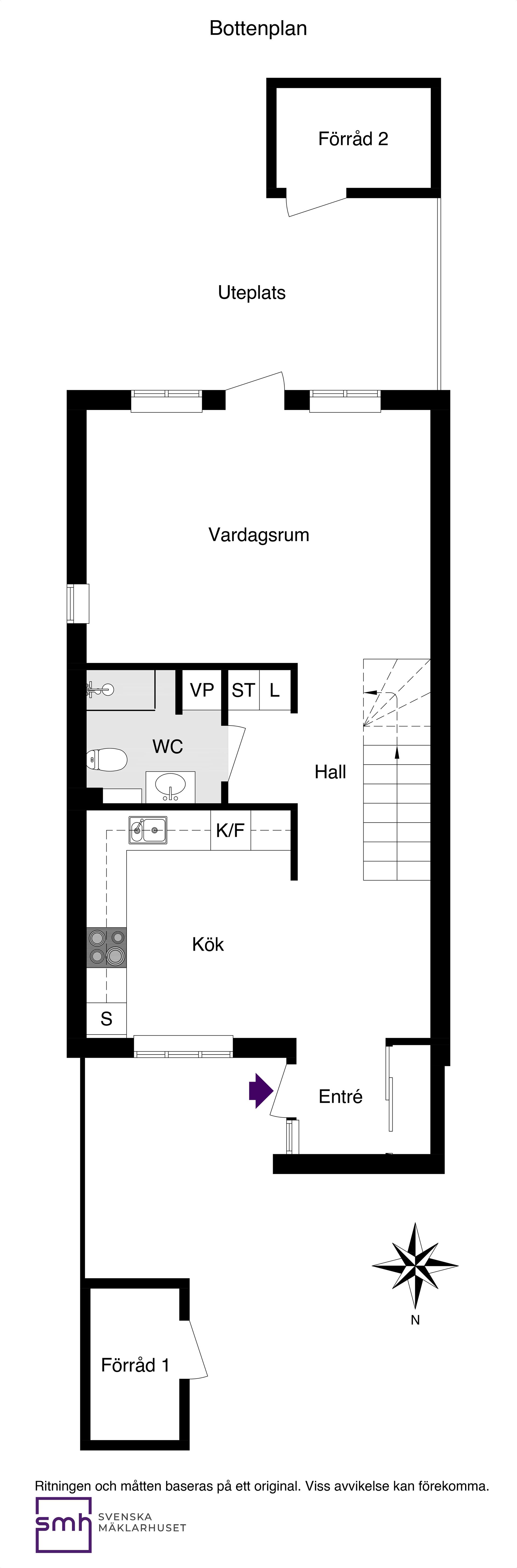 Bostadsrätt, Radhus, Badstugatan 6E, Hamnen, Norrtälje