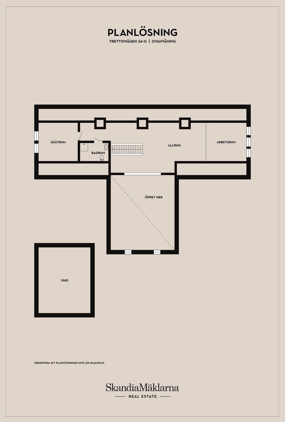 Villa, Trettiovägen 24-0, Snårestad, Ystad