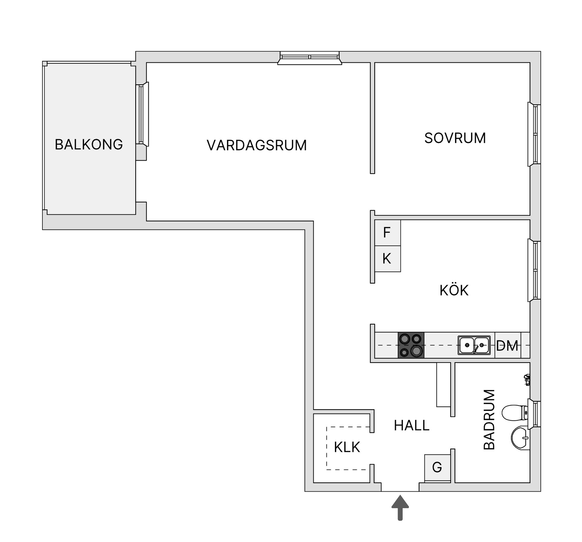 Bostadsrätt, Hagtornsvägen 5, Sigtuna - Pilsbo, Sigtuna
