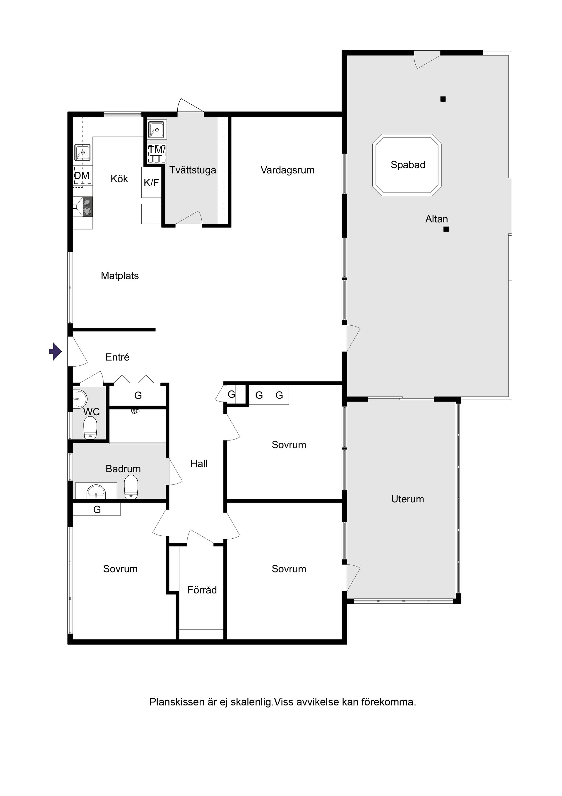 Villa, Spetsvägen 19, Fyllinge, Halmstad