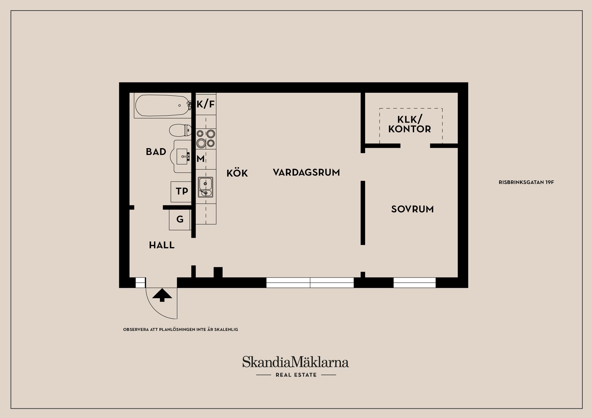 Bostadsrätt, Risbrinksgatan 19F, Hejdegården, Linköping