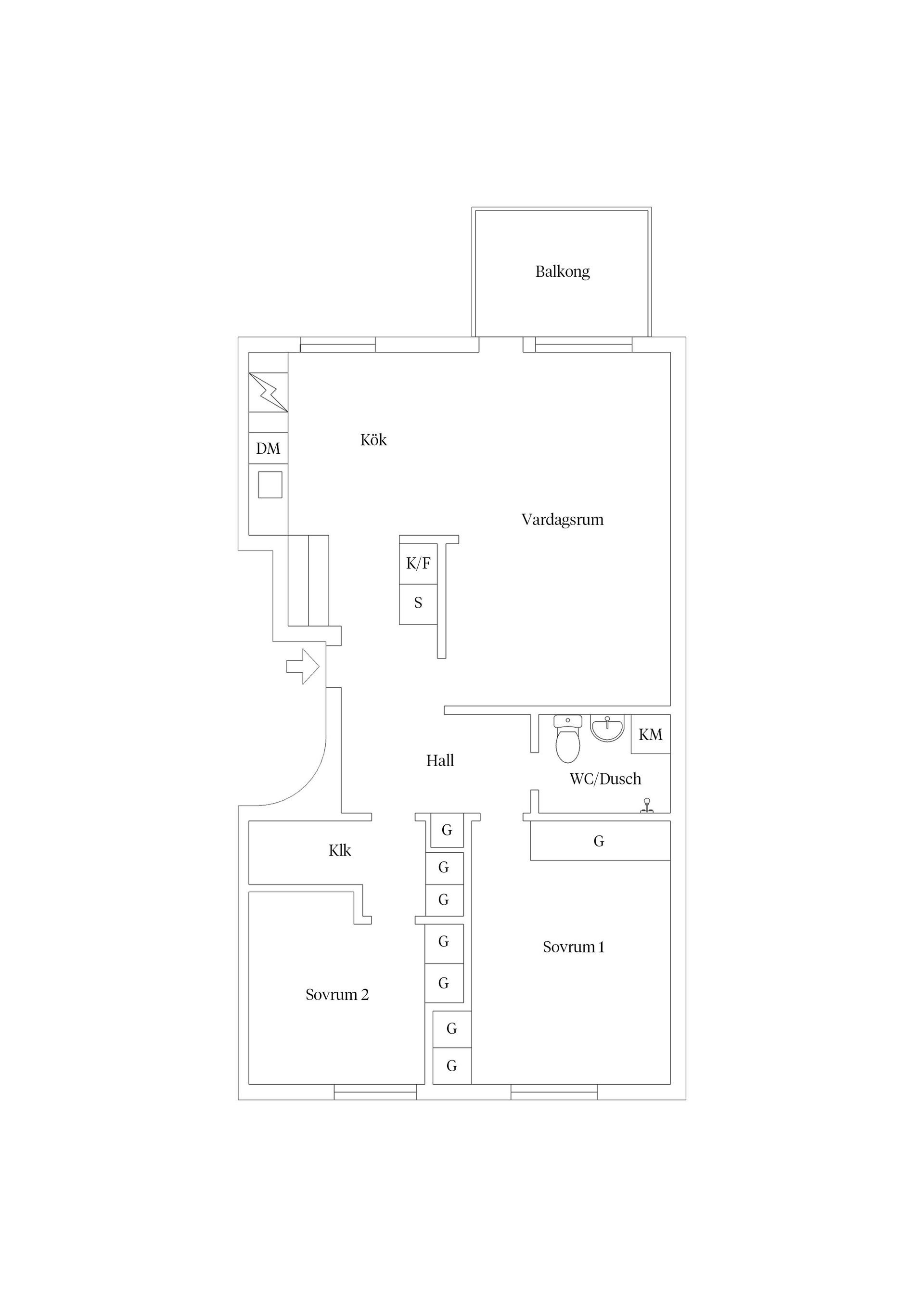 Bostadsrätt, Flintlåsvägen 44, Edsberg, Sollentuna