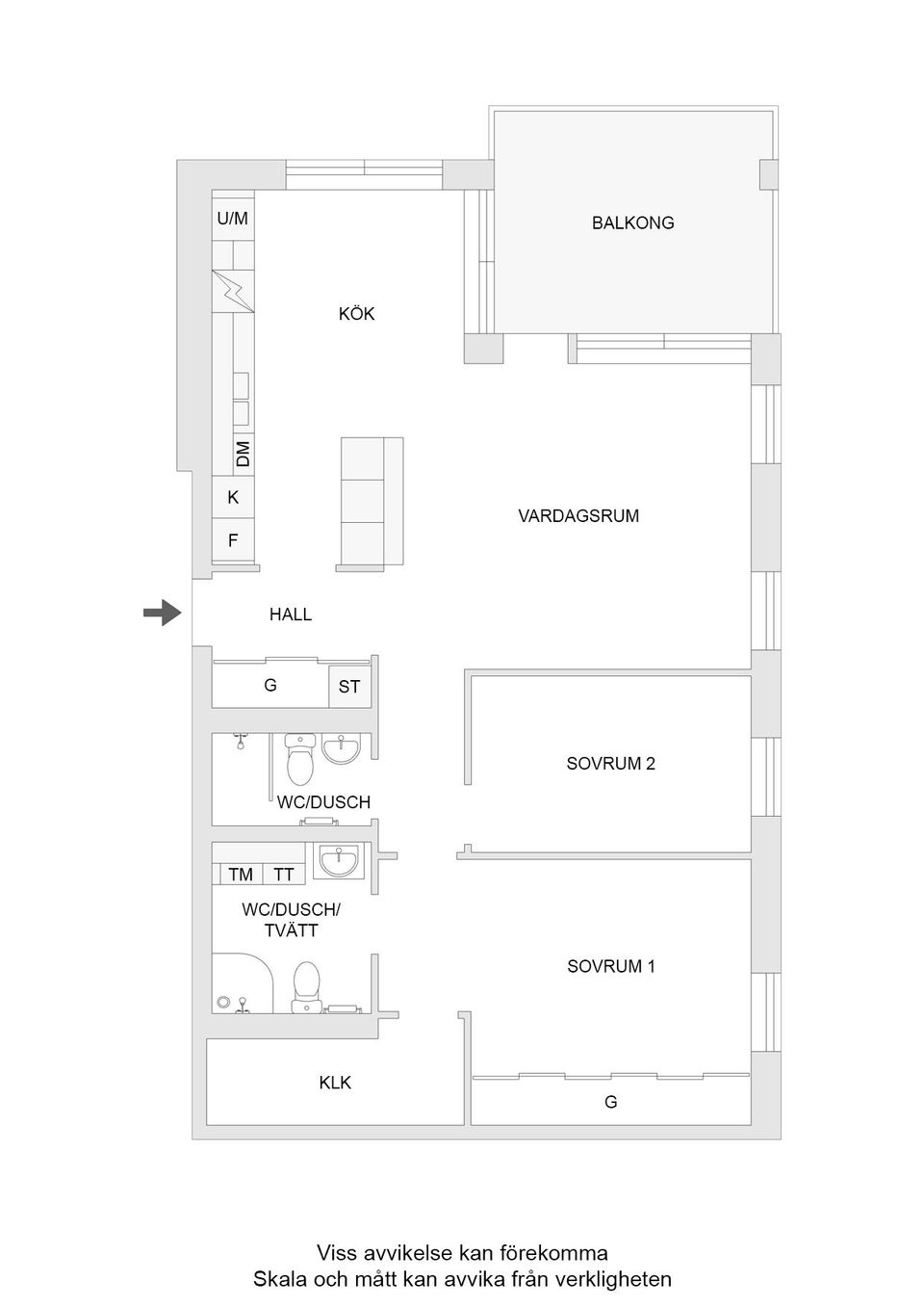 Bostadsrätt, Rotegatan 6, Södra Ekkällan, Linköping