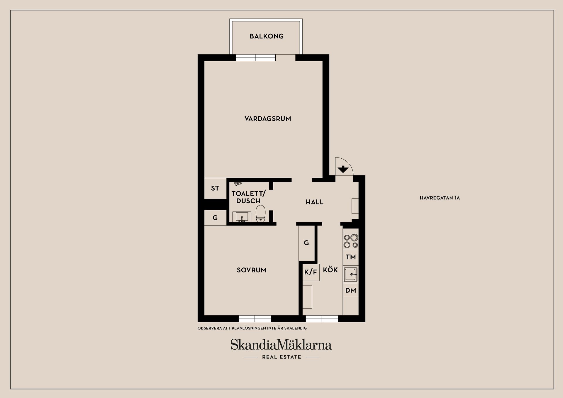 Bostadsrätt, Havregatan 1A, Tannefors, Linköping