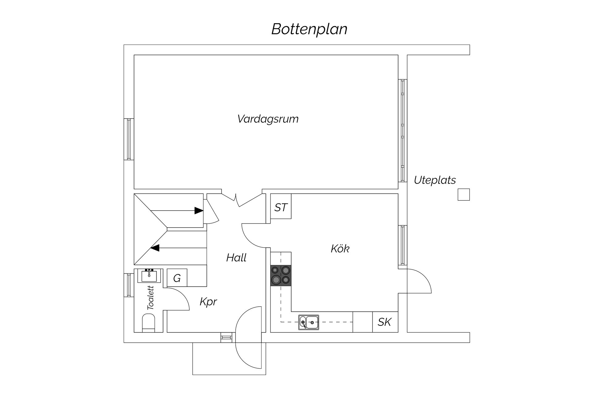 Villa, Skyttenvägen 4, Kvissleby, Sundsvall