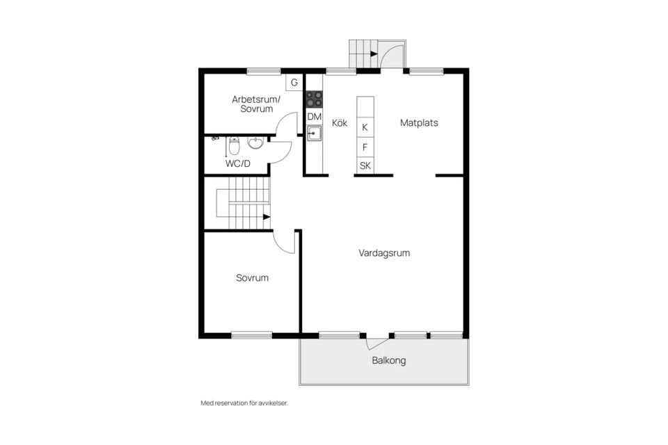 Radhus, Galoppvägen 7, Bergsåker - Österro, Sundsvall