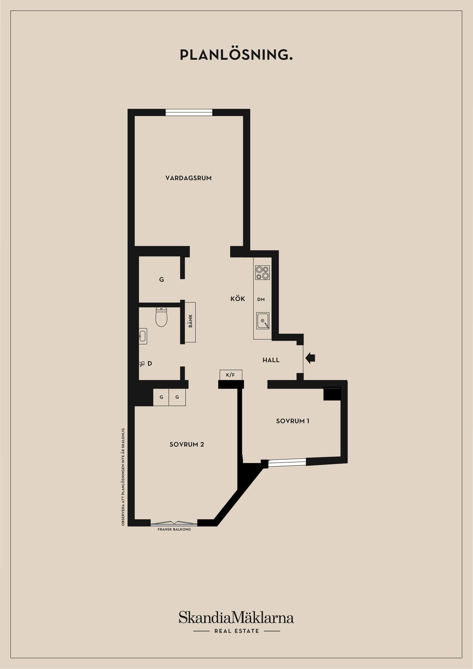 Bostadsrätt, Hantverkargatan 50, 3 tr, Kungholmen, Stockholm