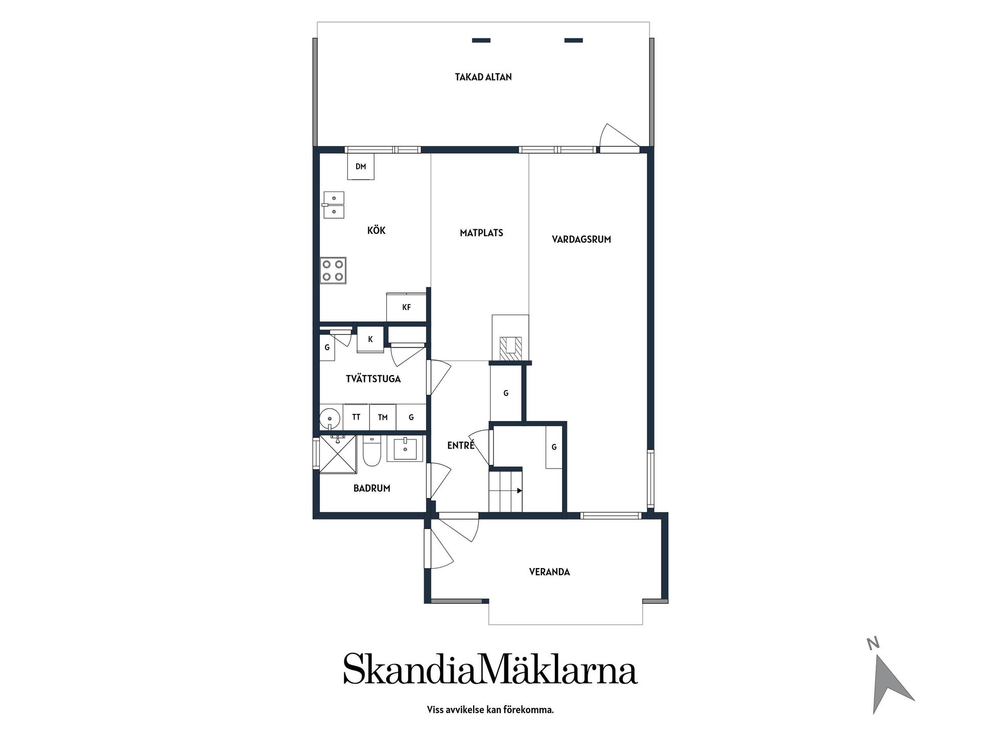 Radhus, Skalla hamnväg 12E, Ekviken, Strängnäs