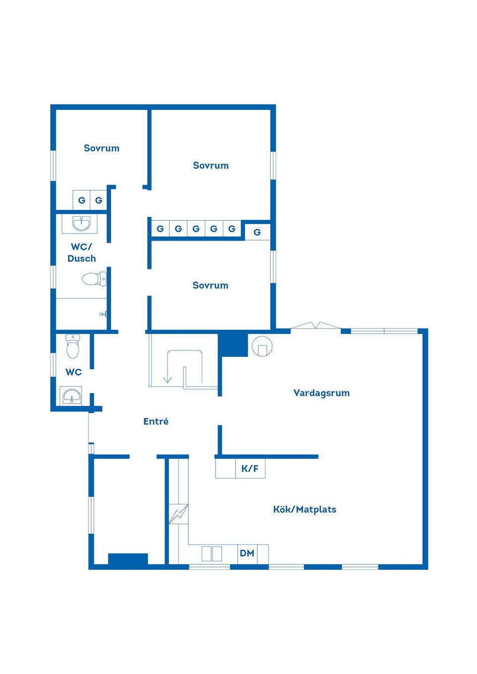 Villa, Kattfotstigen 2, Pallersområdet, Kristianstad