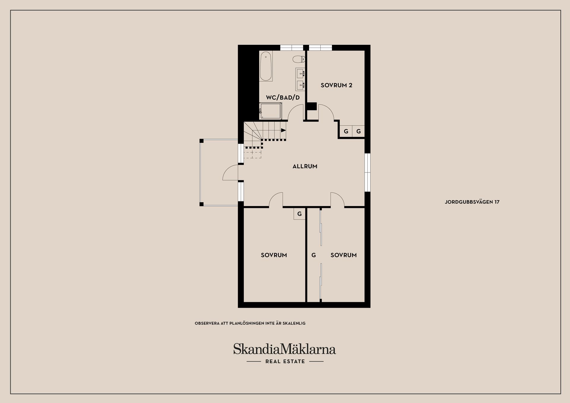 Villa, Jordgubbsvägen 17, Ekängen, Linköping