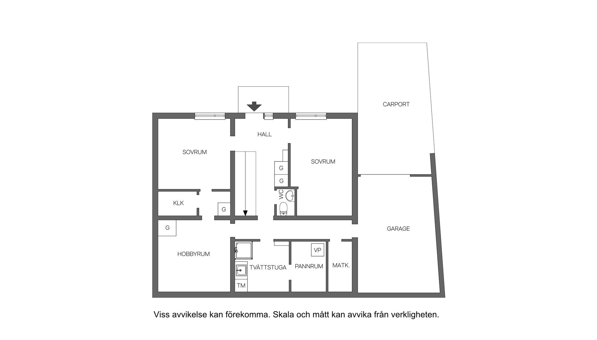 Villa, Radhus, Friluftsvägen 19, Skogsängen, Eskilstuna