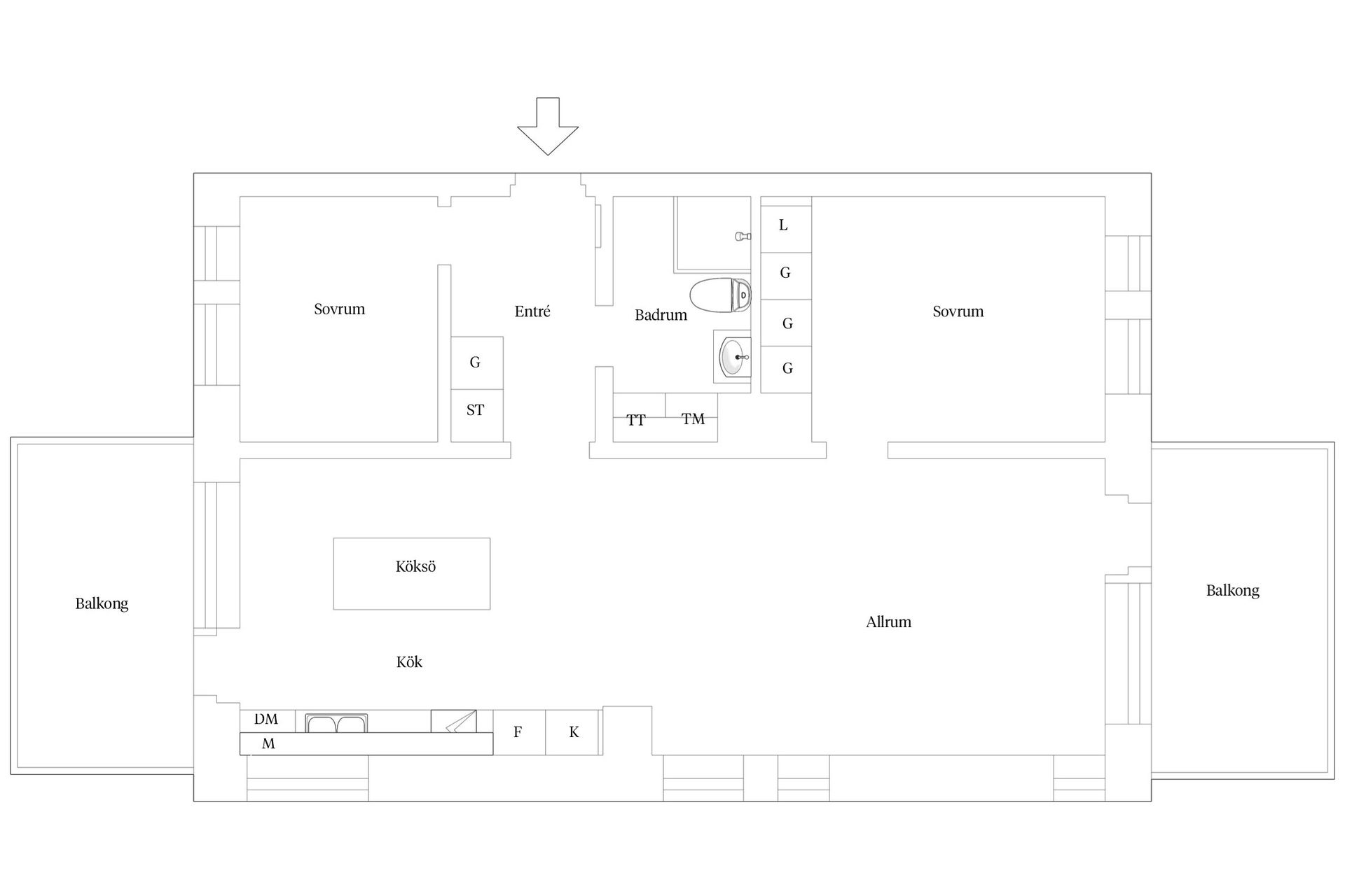 Bostadsrätt, Anna Koskulls gata 6A, Välle Broar, Växjö