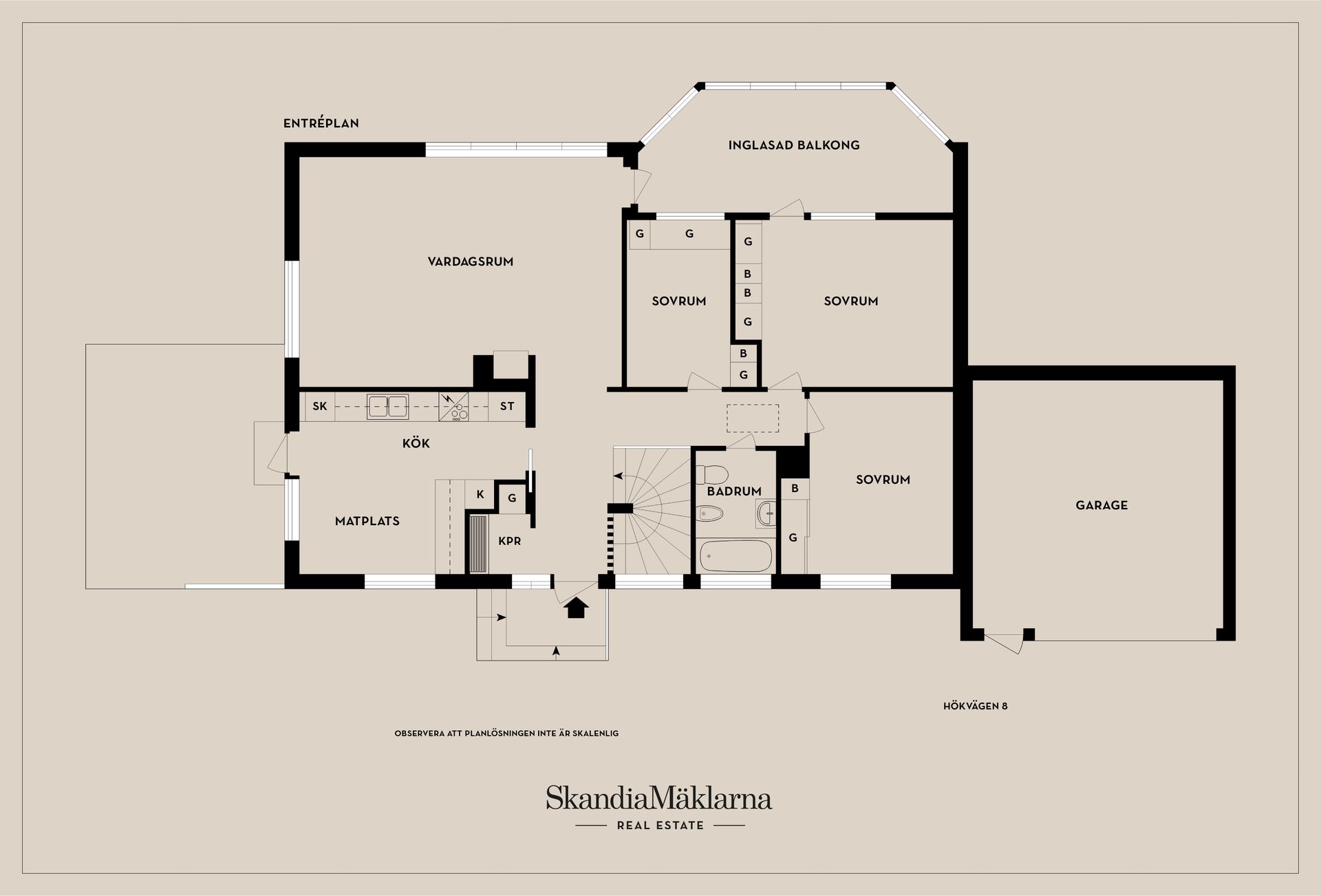 Villa, Hökvägen 8, Hovslätt, Jönköping