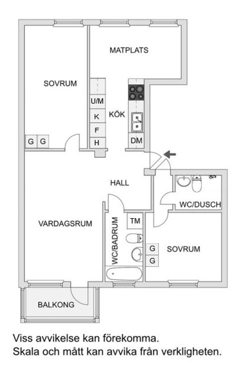 Bostadsrätt, Bollmoravägen 156, Tyresö Centrum, Tyresö