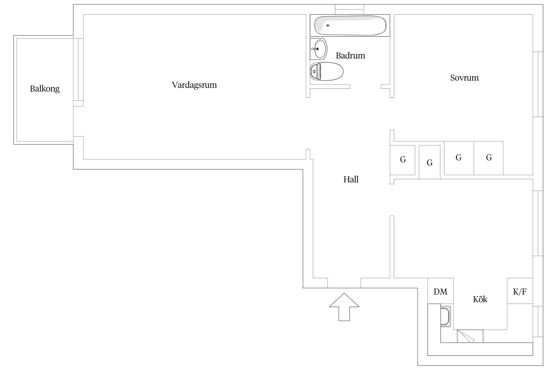 Bostadsrätt, Sevallagatan 3, Skiljebo, Västerås