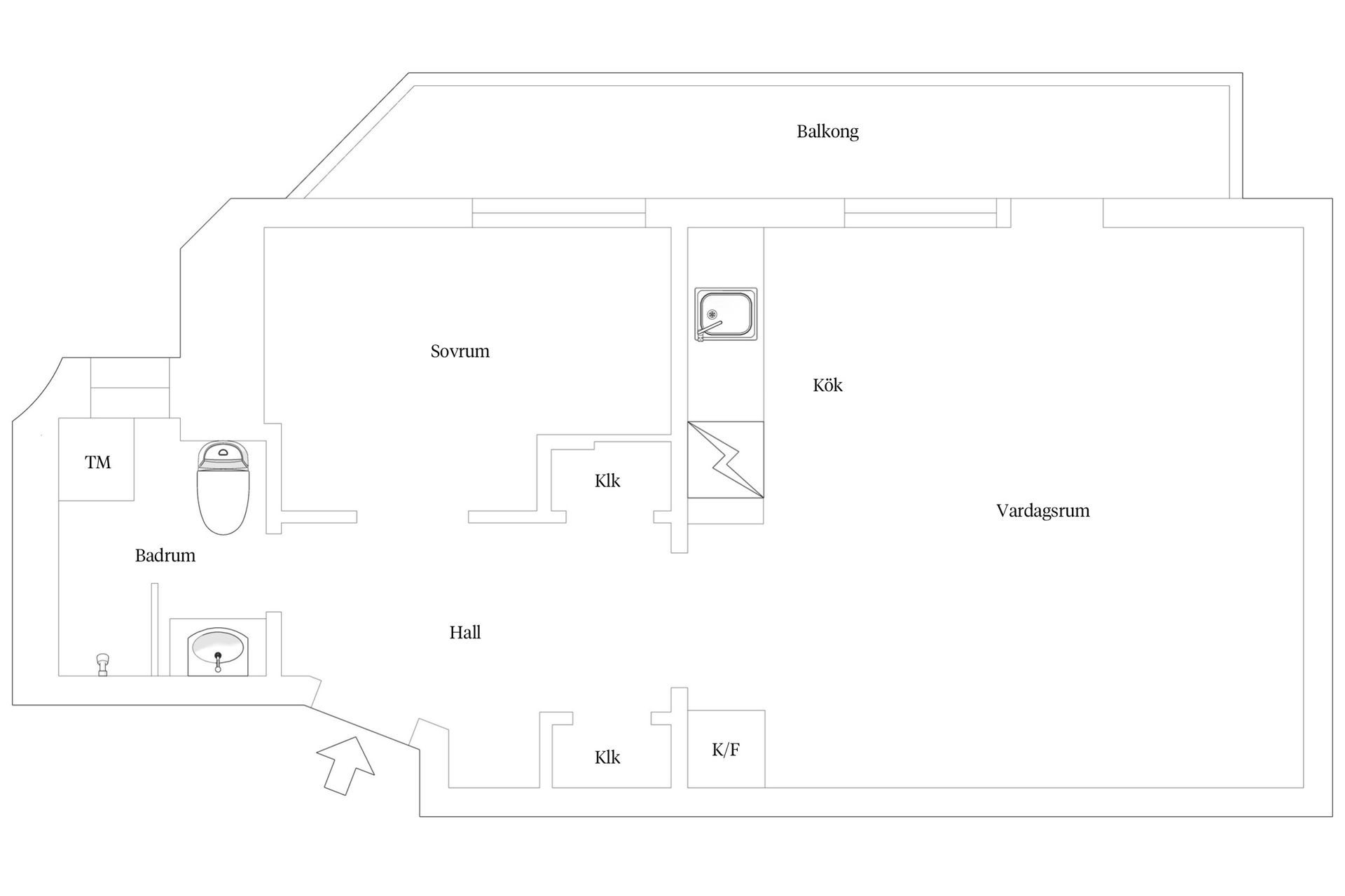 Bostadsrätt, Pontonjärgatan 8, Kungsholmen - Norr Mälarstrand, Stockholm