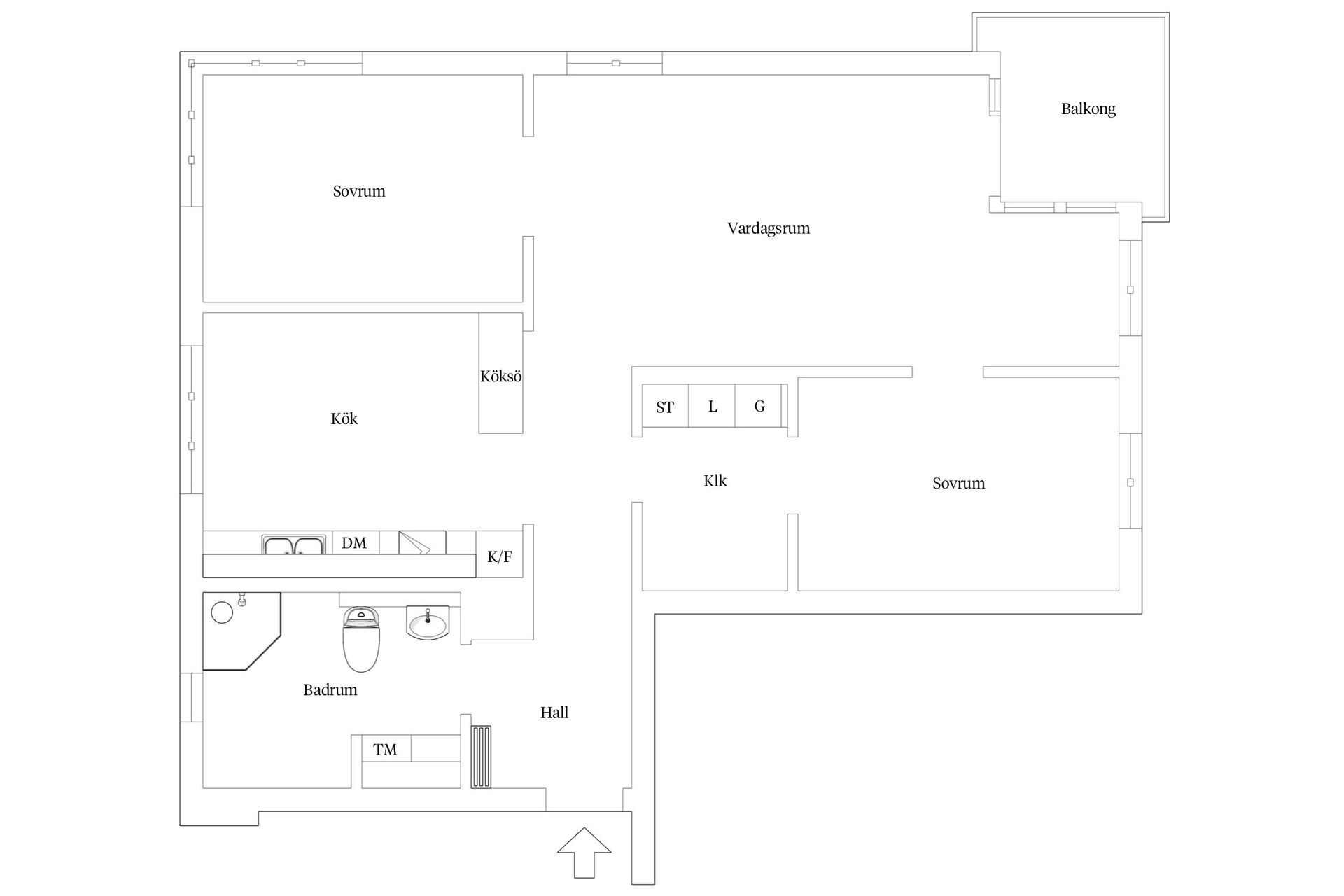 Bostadsrätt, Enhörningsgränd 4, Bromma - Stora Mossen, Stockholm
