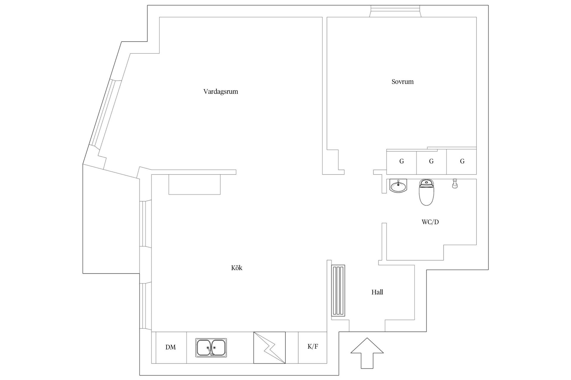 Bostadsrätt, Örnstigen 33, Näsbypark, Täby