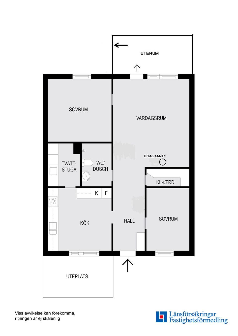Bostadsrätt, Skogsbacken 3, Hånåkni, Mora