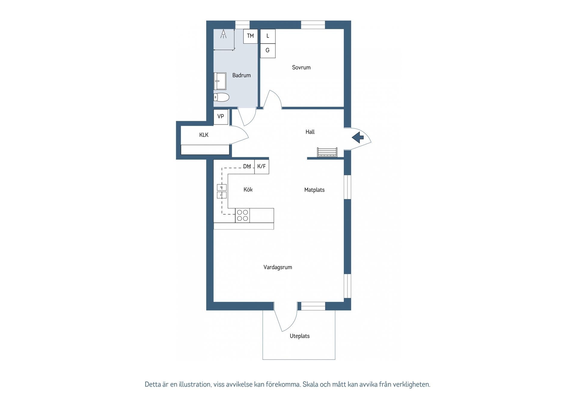 Bostadsrätt, Gripenbergsvägen 11C, Tierp