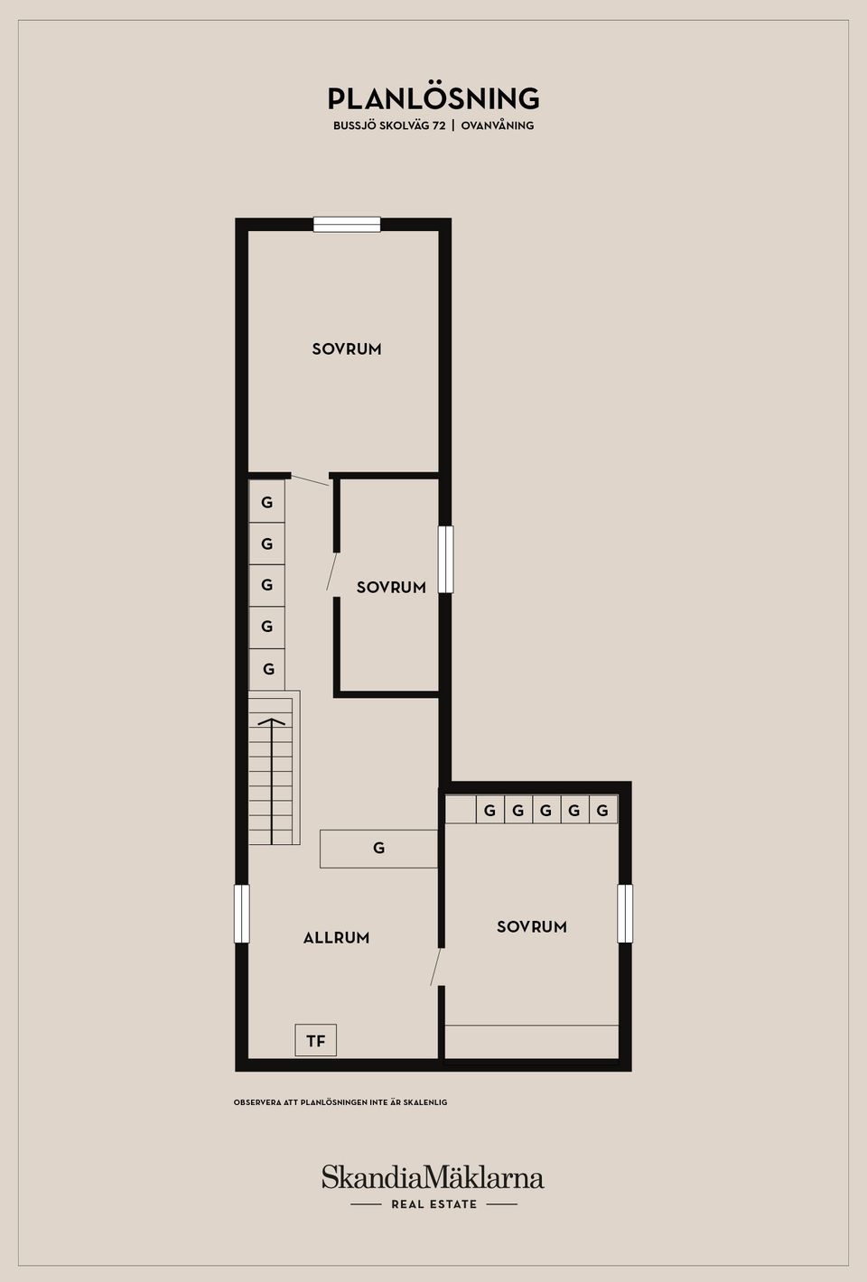 Villa, Bussjö skolväg 72, Bussjö, Ystad