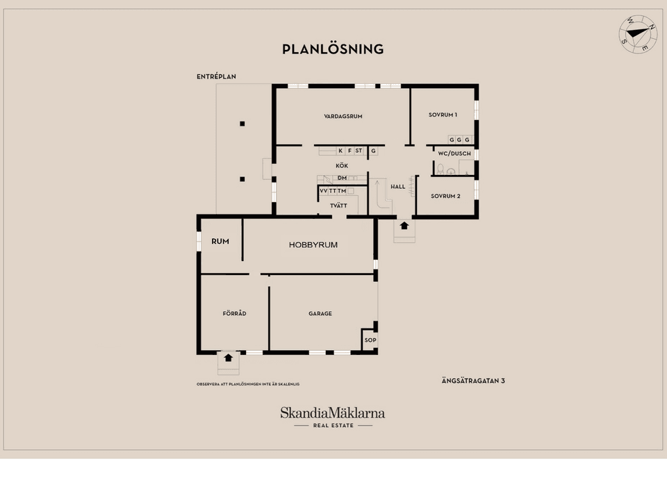 Villa, Ängsätragatan 3, Hörnebo, Tibro