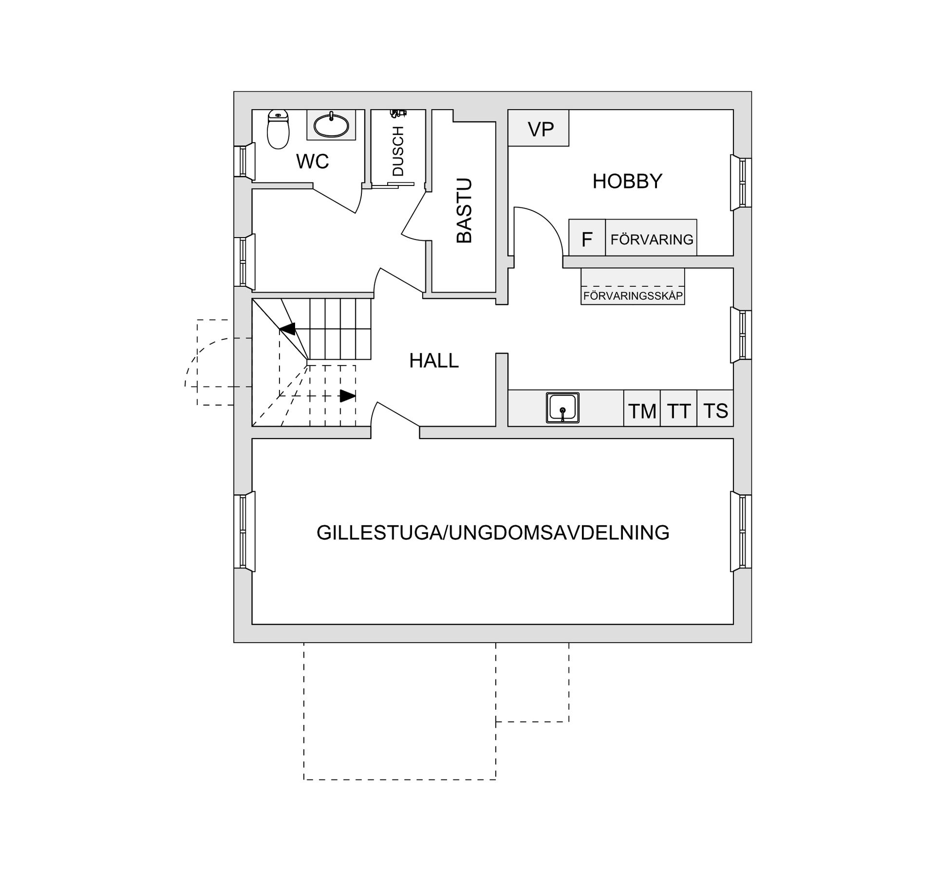 Villa, Radhus, Manhemsvägen 16B, Edsviken, Sollentuna