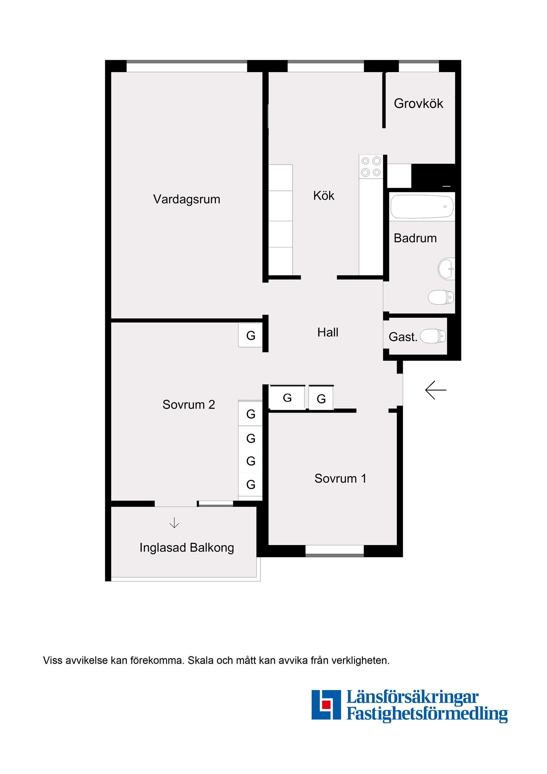 Bostadsrätt, Kungsörnsgatan 30, Söderkulla, Malmö