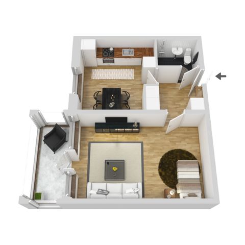 Bostadsrätt, Strömgatan 7B, Centralt, Ljungby