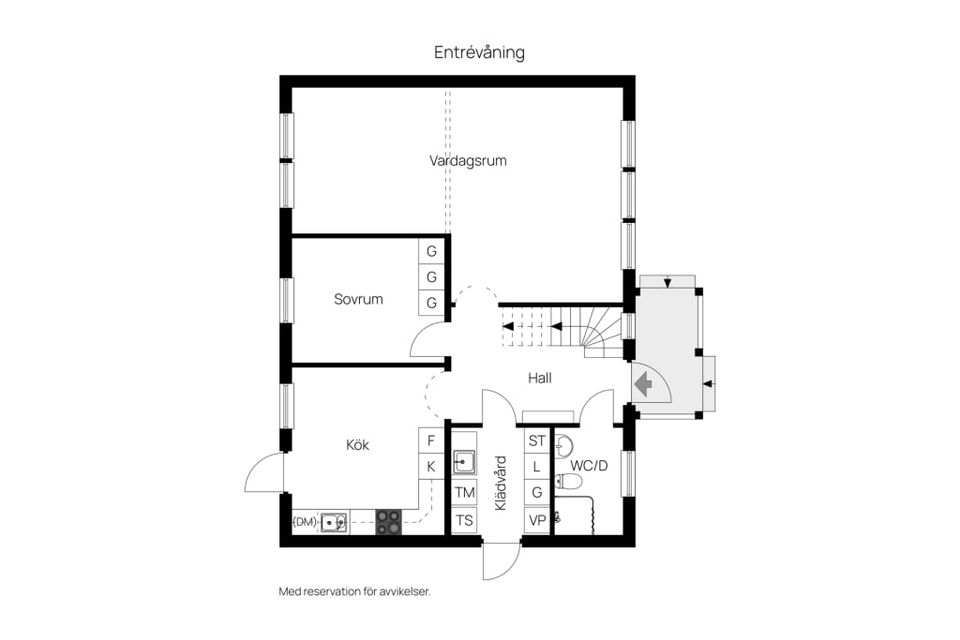 Villa, Östra Sjöstigen 4, Enhagen, Västerås