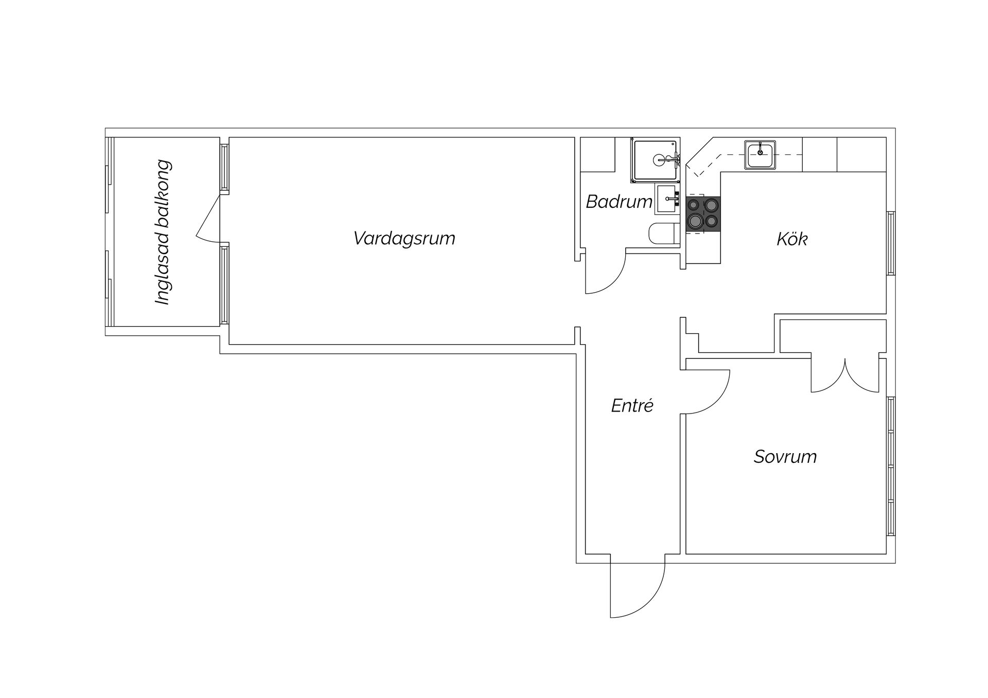 Bostadsrätt, Harmonigatan 7A, Skönsmon, Sundsvall