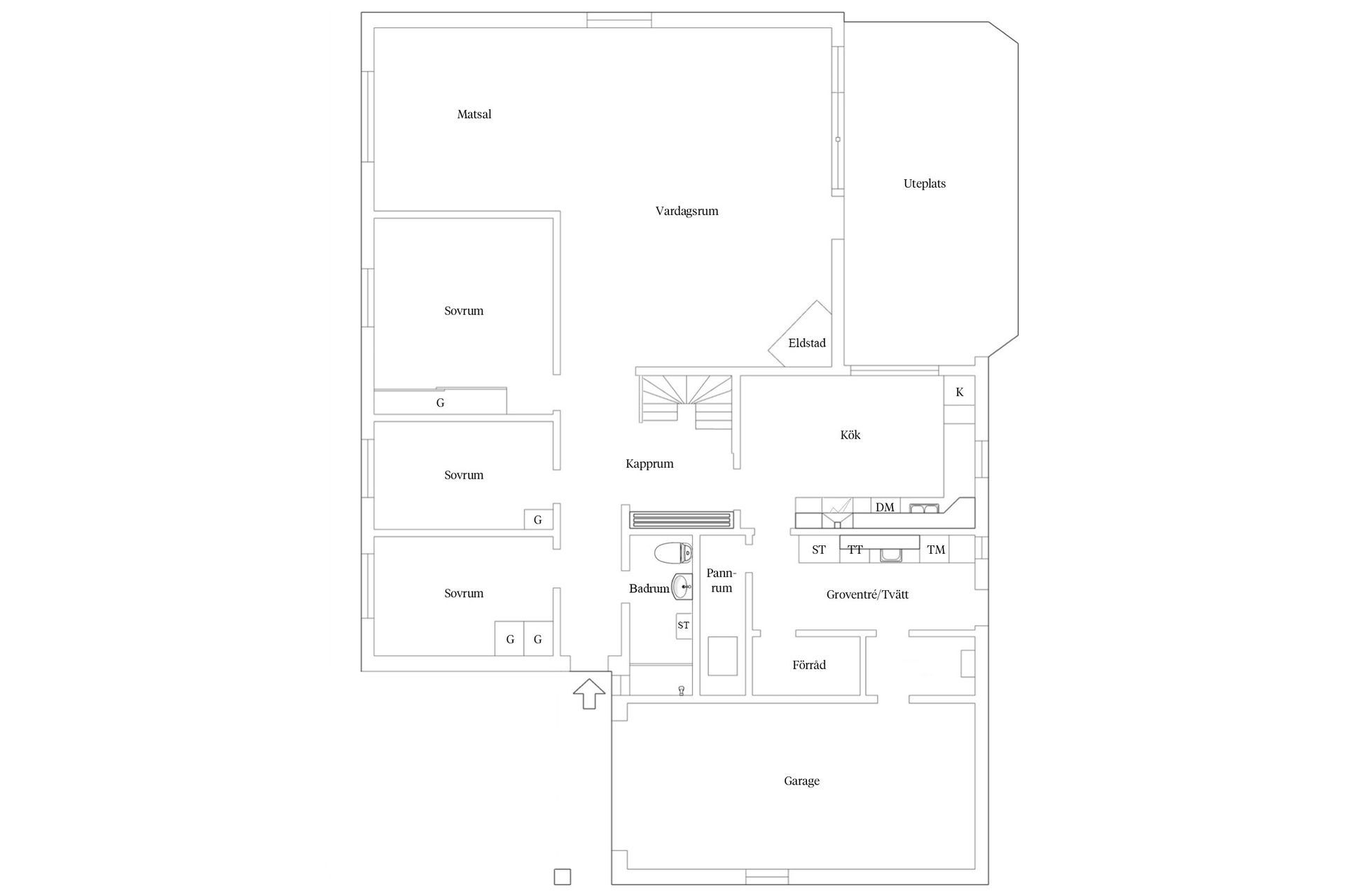 Villa, Blekingegatan 4, Bymarken, Jönköping