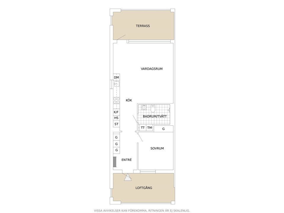 Bostadsrätt, Varbergsvägen 32A,  Göta, Borås