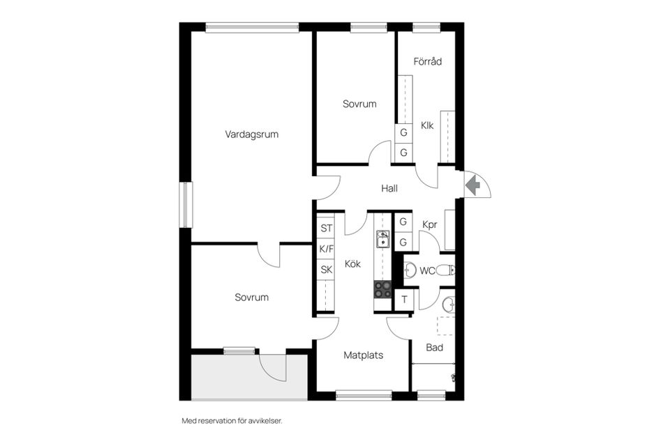 Bostadsrätt, Pinnmogatan 15, Vilbergen, Norrköping