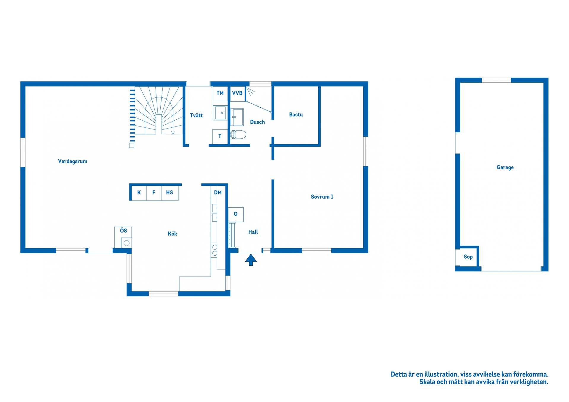 Villa, Mårdstigen 3, Katrineholm Värmbol, Katrineholm
