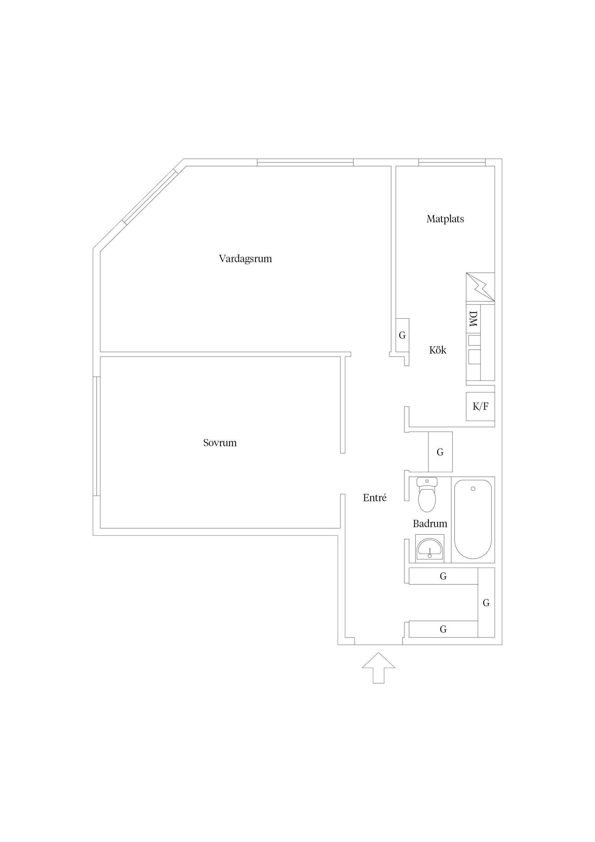 Bostadsrätt, Västmanlandsgatan 6A, Dalaplan, Malmö